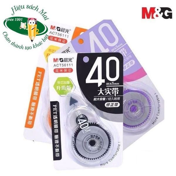 Xóa Kéo 40M (4 Màu) Act56111 Chính Hãng - Có Tại Hiệu Sách Mai
