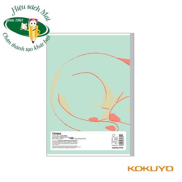 Vở kẻ ngang Campus ĐL70gsm