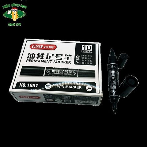 [BAOKE] Bút lông dầu 2 đầu Rui NO.1007 (10)