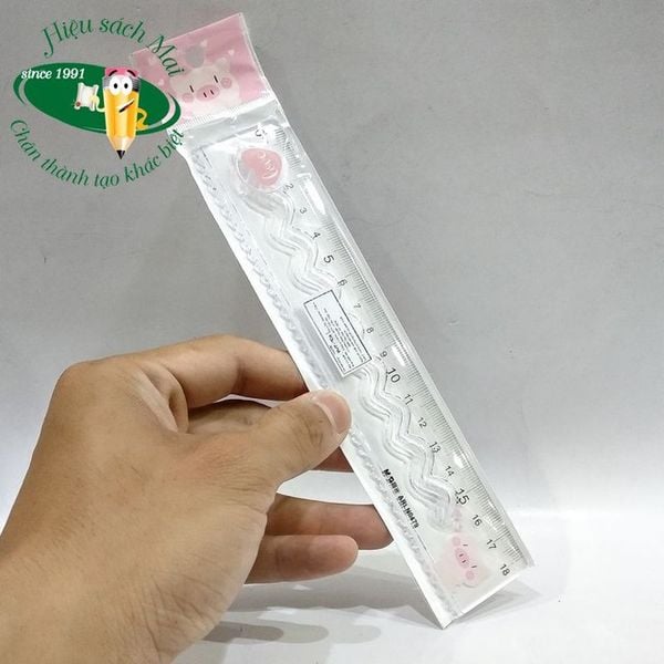 Thước Nhựa 18Cm In Hình Mèo M&G Arln0479 Có Tại Hiệu Sách Mai Hãng M&G