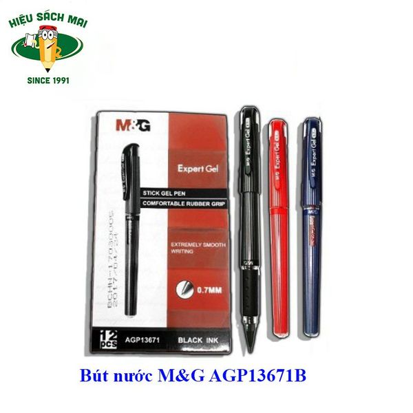 Bút Gel M&G Siêu Trơn Đầu Bi Thụy Sĩ Nét 0.7Mm Agp13671 Công Nghệ Mực Chuyển Nhiệt Nhật Bản Có Tại Hiệu Sách Mai Hãng M&G