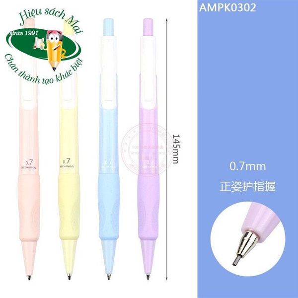 Bút Chì Kim 0.7Mm M&G Ampk0302 Chính Hãng - Có Tại Hiệu Sách Mai