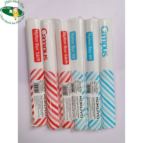 [CAMPUS] Nilong bọc sách Campus NC-BOK-10-3 (10tờ/tập) sản phẩm chính hãng