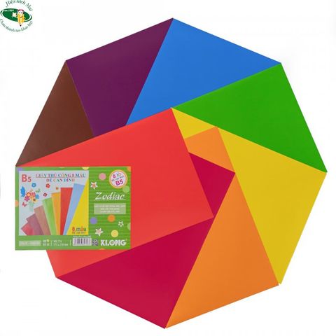 [KLONG] Giấy thủ công Đề can Klong716 (300 tập/ thùng) sản phẩm chính hãng