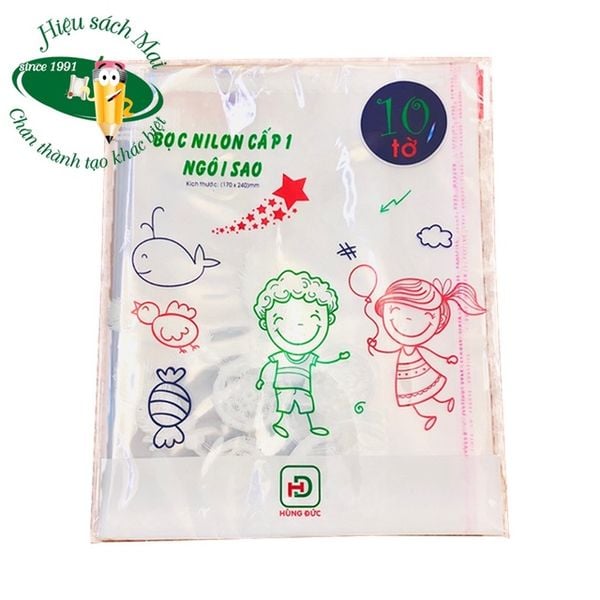 Bọc nilon Hùng Đức (10 tờ/tập)