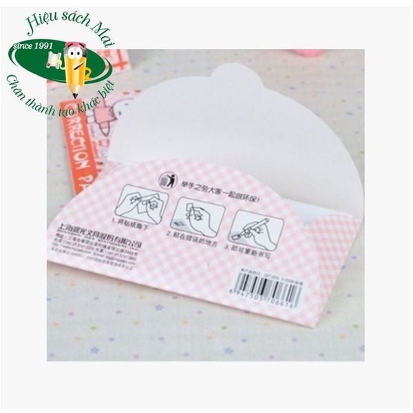 Xoá Dán Hình Quả Dâu Fap90504 Có Tại Hiệu Sách Mai Hãng M&G