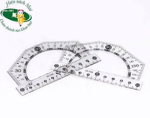 [THIÊN LONG] Thước đo độ 10cm Thiên Long SR-028 sản phẩm chính hãng