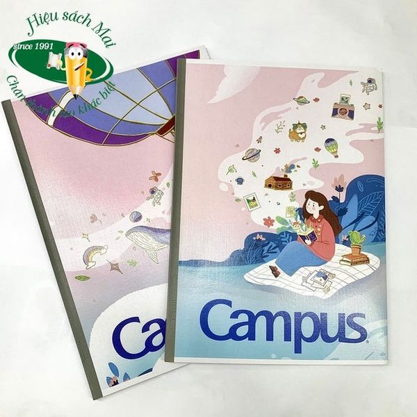 Vở kẻ ngang Campus ĐL70gsm
