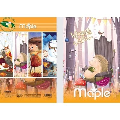 [MAPLE] Vở Kẻ Ngang Maple Định Lượng 70gsm Sản Phẩm Chính Hãng