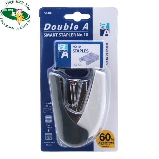 [DOUBLE A] Dập ghim thông minh số 10 Double A ST-10R sản phẩm chính hãng