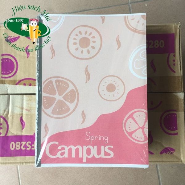 Vở kẻ ngang Campus ĐL58-65gsm