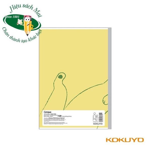 Vở kẻ ngang Campus ĐL70gsm