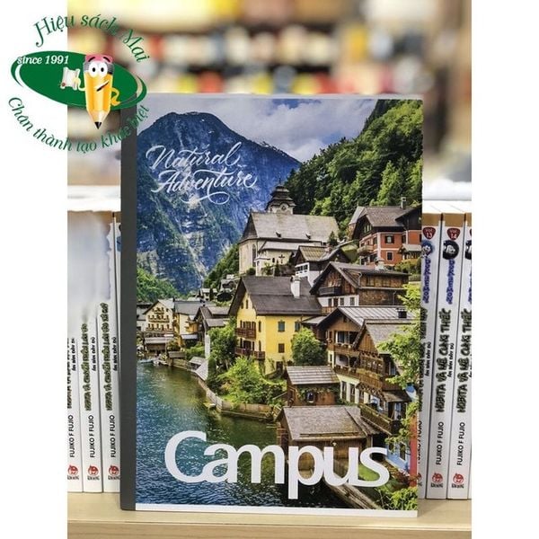 Vở kẻ ngang có chấm Campus ĐL70gsm
