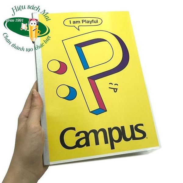 Vở kẻ ngang có chấm Campus ĐL70gsm