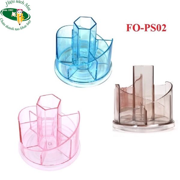Khay Cắm Bút Xoay Flexoffice Fo-Ps02 Chính Hãng - Có Tại Hiệu Sách Mai