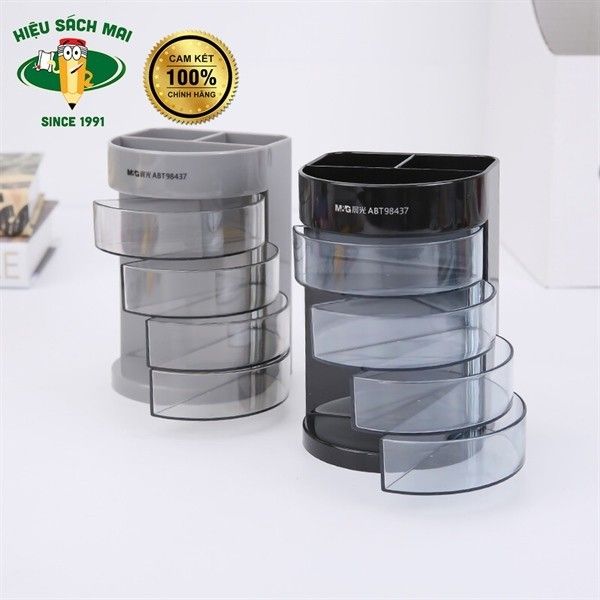 Khay Đựng Bút Nhựa 4 Tầng Chính Hãng - Có Tại Hiệu Sách Mai