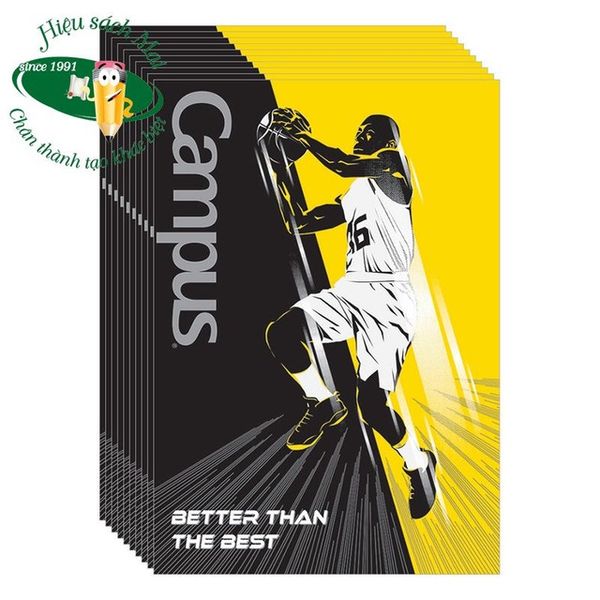 Vở kẻ ngang có chấm Campus ĐL58-65gsm