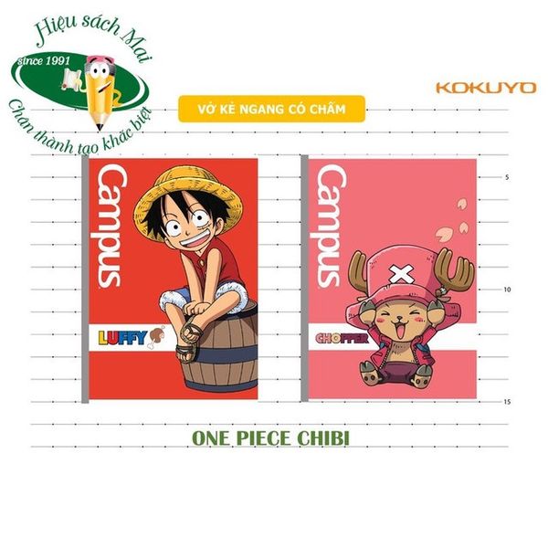 Vở kẻ ngang có chấm Campus ĐL70gsm