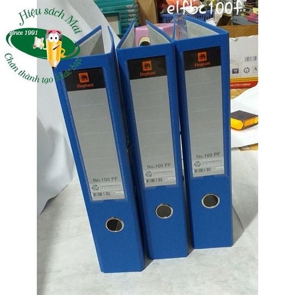 File còng bật 1 mặt si Elephant No.100 PF (24)