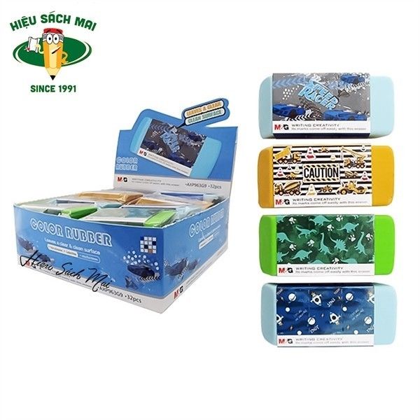 Tẩy Màu Học Sinh In Hình Cutie Axp963G9 Chính Hãng - Có Tại Hiệu Sách Mai