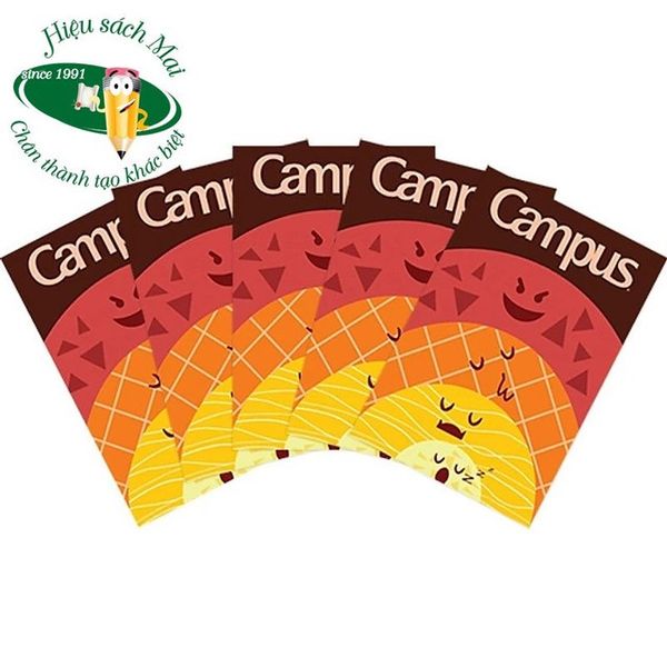 Vở kẻ ngang có chấm Campus ĐL70gsm