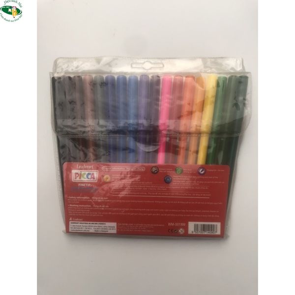 Bút Dạ Màu Rửa Được Leaderart Chính Hãng - Có Tại Hiệu Sách Mai