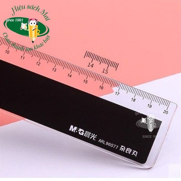 Thước 20Cm Arl96077 Chính Hãng - Có Tại Hiệu Sách Mai