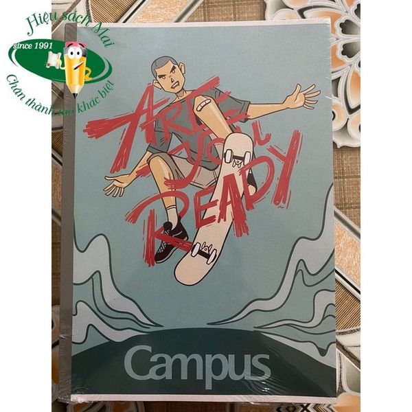 Vở kẻ ngang Campus ĐL58-65gsm