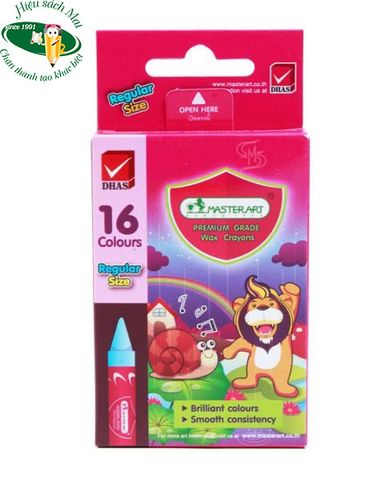 [ELEPHANT] Sáp màu Regular size MasterArt sản phẩm chính hãng