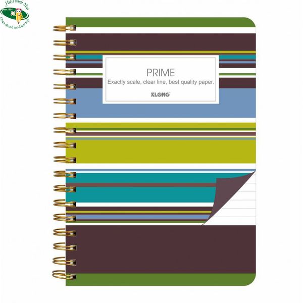 [KLONG] Sổ lò xo kép B5 Prime 200tr Klong986 (30Q/ thùng) sản phẩm chính hãng