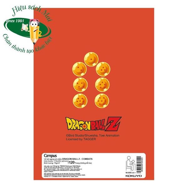 Vở kẻ ngang có chấm Campus ĐL70gsm