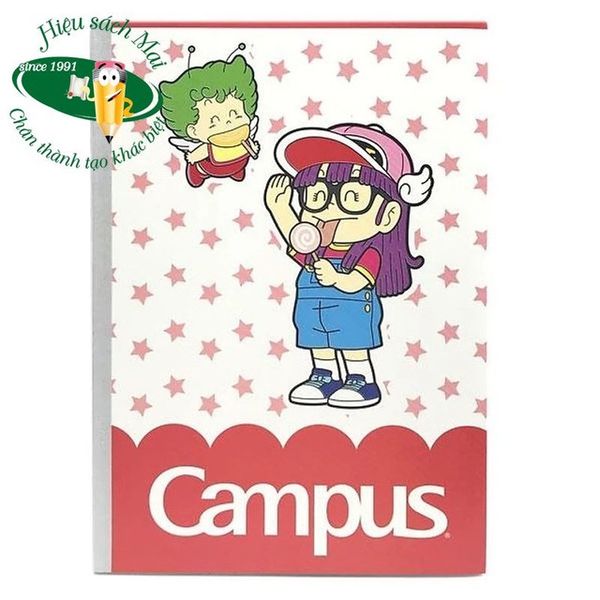 Vở kẻ ngang có chấm Campus ĐL70gsm