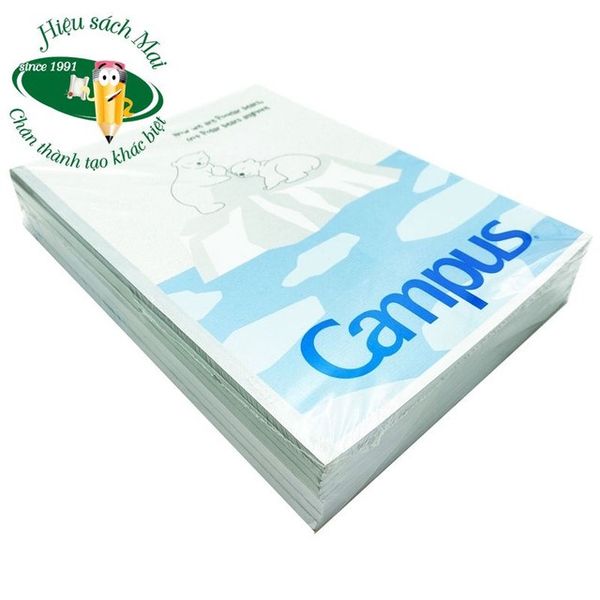 Vở kẻ ngang có chấm Campus ĐL70gsm