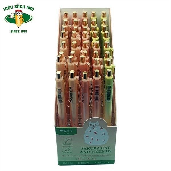 Bút Chì Kim Mèo Sakura Và Những Người Bạn Đáng Yêu, Món Quà Cho Các Bé Gái Chính Hãng - Có Tại Hiệu Sách Mai