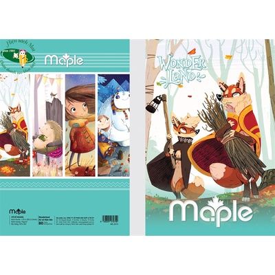 [MAPLE] Vở Kẻ Ngang Maple Định Lượng 70gsm Sản Phẩm Chính Hãng