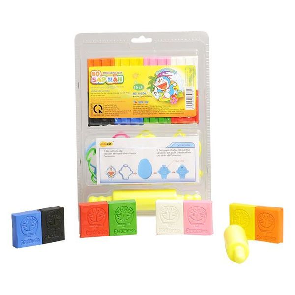 [THIÊN LONG] Đất nặn 8 màu MCT-C01/DO (5/40) sản phẩm chính hãng