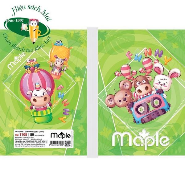 Vở 4 ôly Funny vui nhộn 80 trang