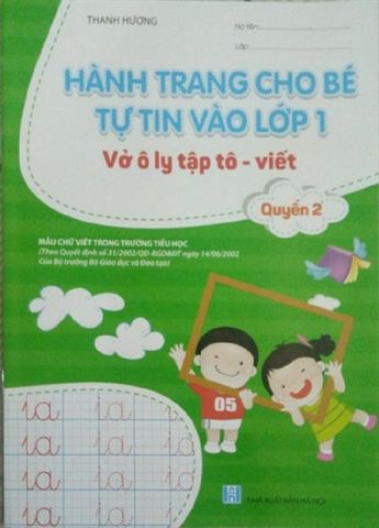 Bộ sách Hành trang cho bé tự tin vào lớp 1