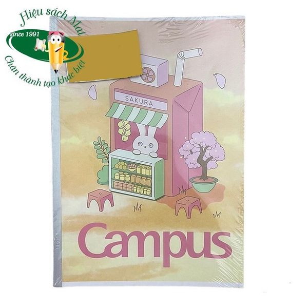 Vở kẻ ngang có chấm Campus ĐL70gsm