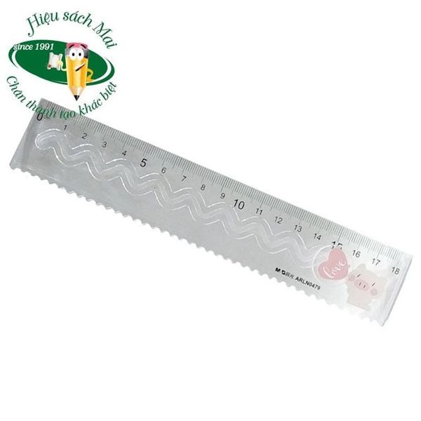 Thước Nhựa 18Cm In Hình Mèo M&G Arln0479 Có Tại Hiệu Sách Mai Hãng M&G