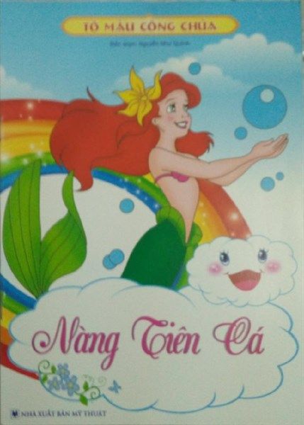 Tô màu công chúa Nàng tiên cá (Nguyễn Như Quỳnh)