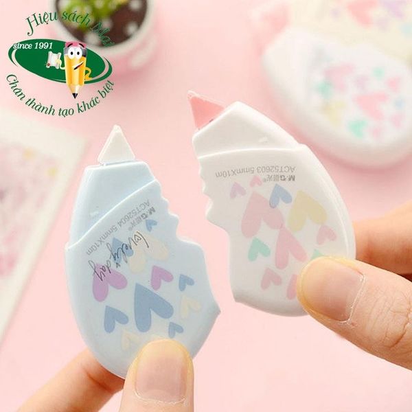 Băng Xóa Kéo Tim Đôi 10M M&G Hact0272 Chính Hãng - Có Tại Hiệu Sách Mai