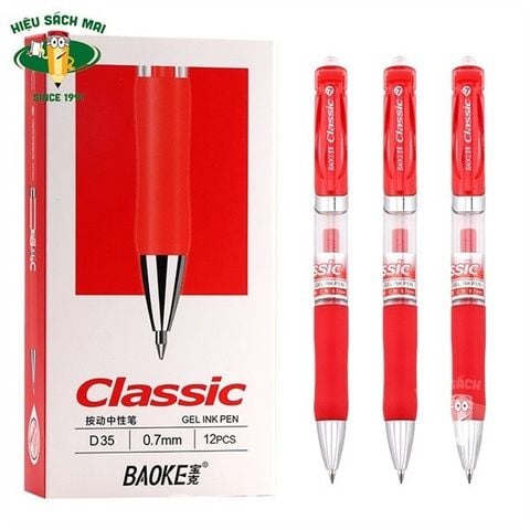 [BAOKE] Bút Gel 0.7mm Baoke D35 (12/144)