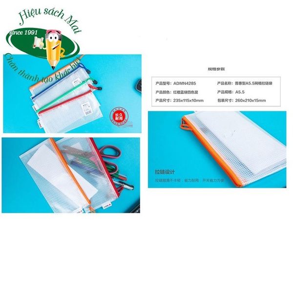 Túi Lưới A5.5 Admn4285 Có Tại Hiệu Sách Mai Hãng M&G