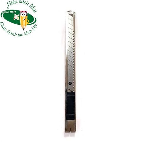 [BAOKE] Dao rọc giấy vỏ inox Baoke lưỡi 9mm sản phẩm chính hãng