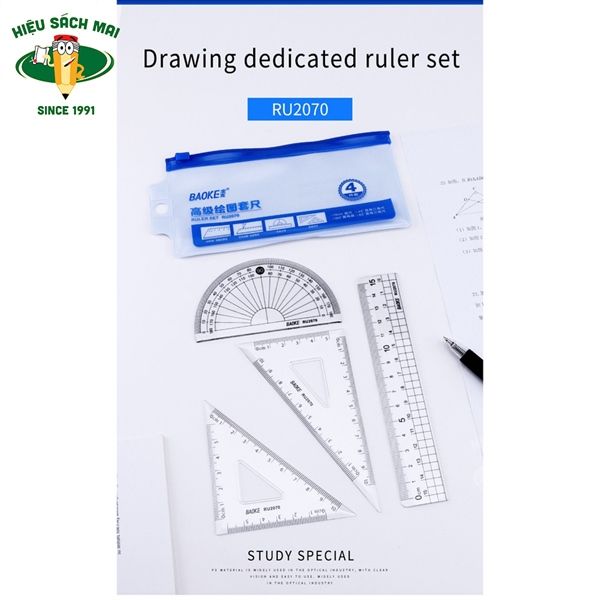 Bộ Eke 4 Chi Tiết Baoke Chính Hãng - Có Tại Hiệu Sách Mai