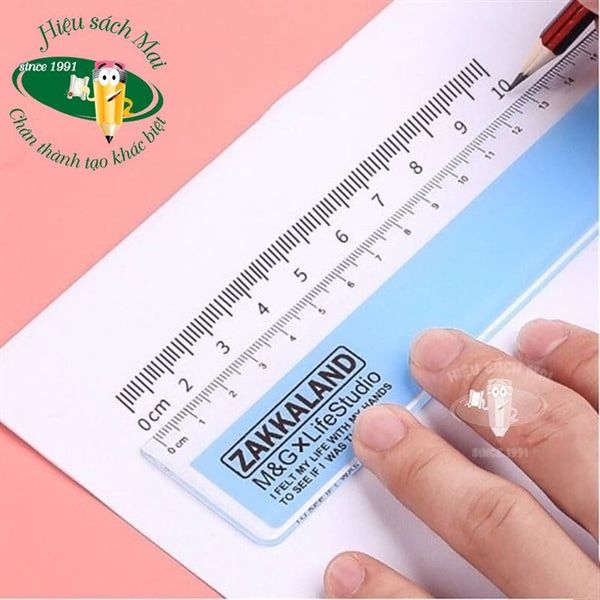 Thước 20Cm Arl96077 Chính Hãng - Có Tại Hiệu Sách Mai