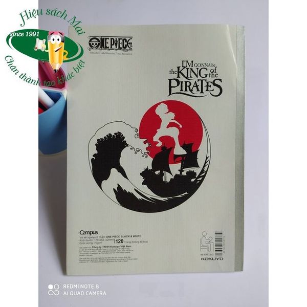 Vở kẻ ngang có chấm Campus ĐL70gsm