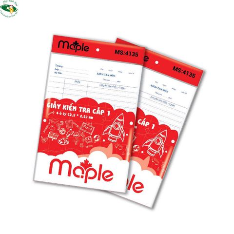 [MAPLE] Giấy Kiểm Tra Ô Ly Maple Sản Phẩm Chính Hãng