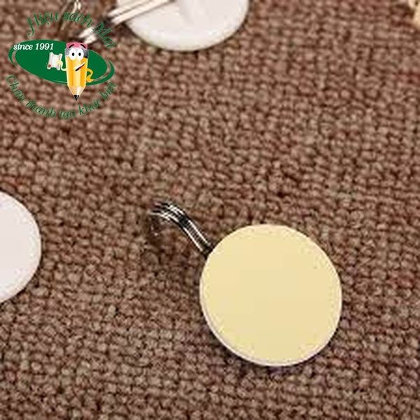 Móc Dán Tường 0.5Kg 4C/Vỉ Hình Tròn Móc Sắt Chính Hãng - Có Tại Hiệu Sách Mai